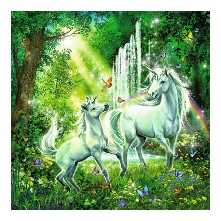 Puzzle Unicorni, 3X49 Piese