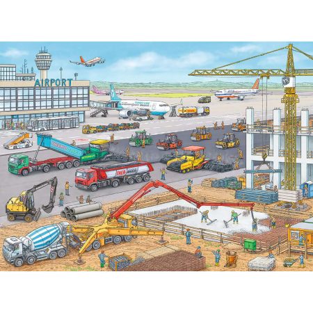 Puzzle Santier Pe Aeroport, 100 Piese