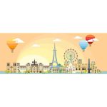 Puzzle Panorama Paris, 1000 Piese