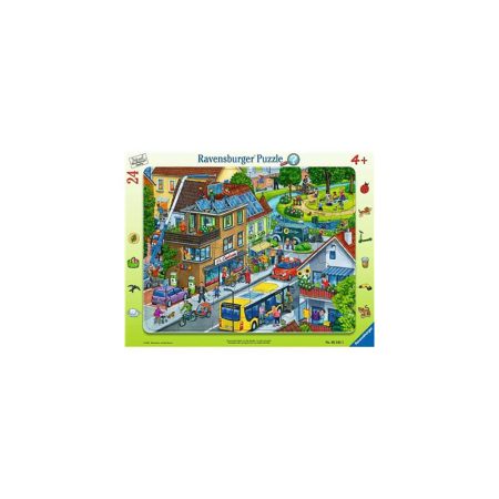 Puzzle Tip Rama Orasul Nostru Verde, 24 Piese