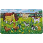 Puzzle Animale Pe Pajiste, 15 Piese