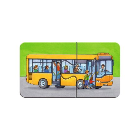 Puzzle Vehicule Motorizate, 9X2 Piese