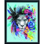 Creart - Pictura Leu Colorat