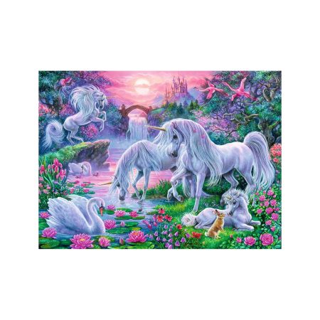 Puzzle Unicorni La Apus, 150 Piese